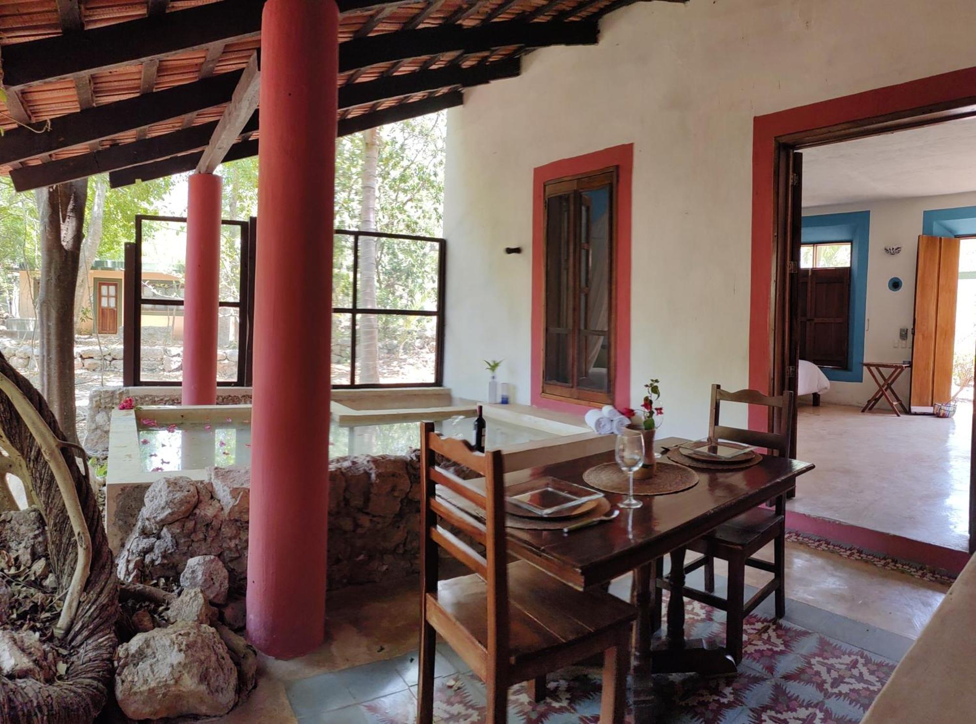 Hotel Hacienda San Francisco Tzacalha Dzidzantún Exterior foto